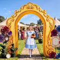 Soulchen 9 ft Wonderland Party Inflatable Arch Giant Dream Vintage Frame / Welcome to Wonderland Tea Party